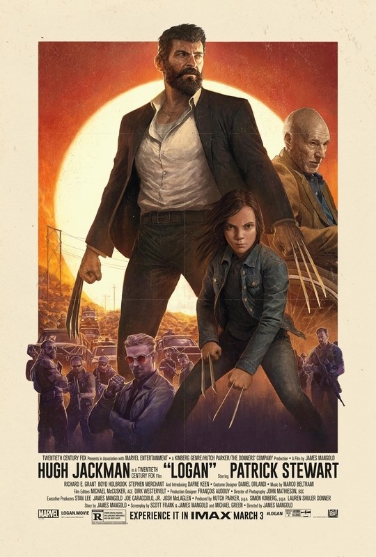 

Постер к фильму "Логан" (Logan) Оригинальный 68,6x101,6 см