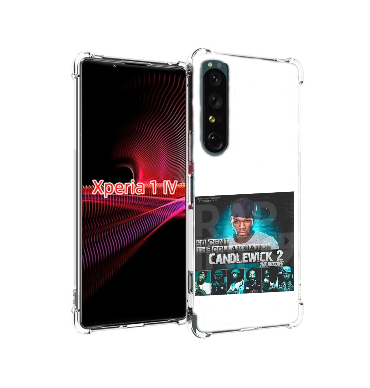 

Чехол накладка MyPads 50 Cent - CandleWick 2 для Sony Xperia 1 IV, Прозрачный, Tocco
