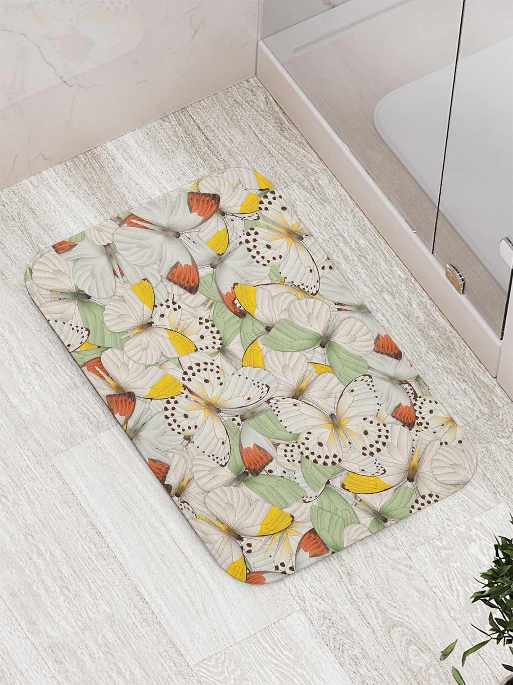 

Коврик противоскользящий для ванной, сауны, бассейна, 77х52 см bath_78840 JoyArty