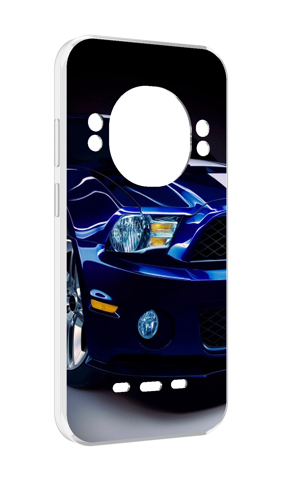 

Чехол Mypads Синяя-Машина для Ulefone Power Armor 16 Pro, Прозрачный, Tocco