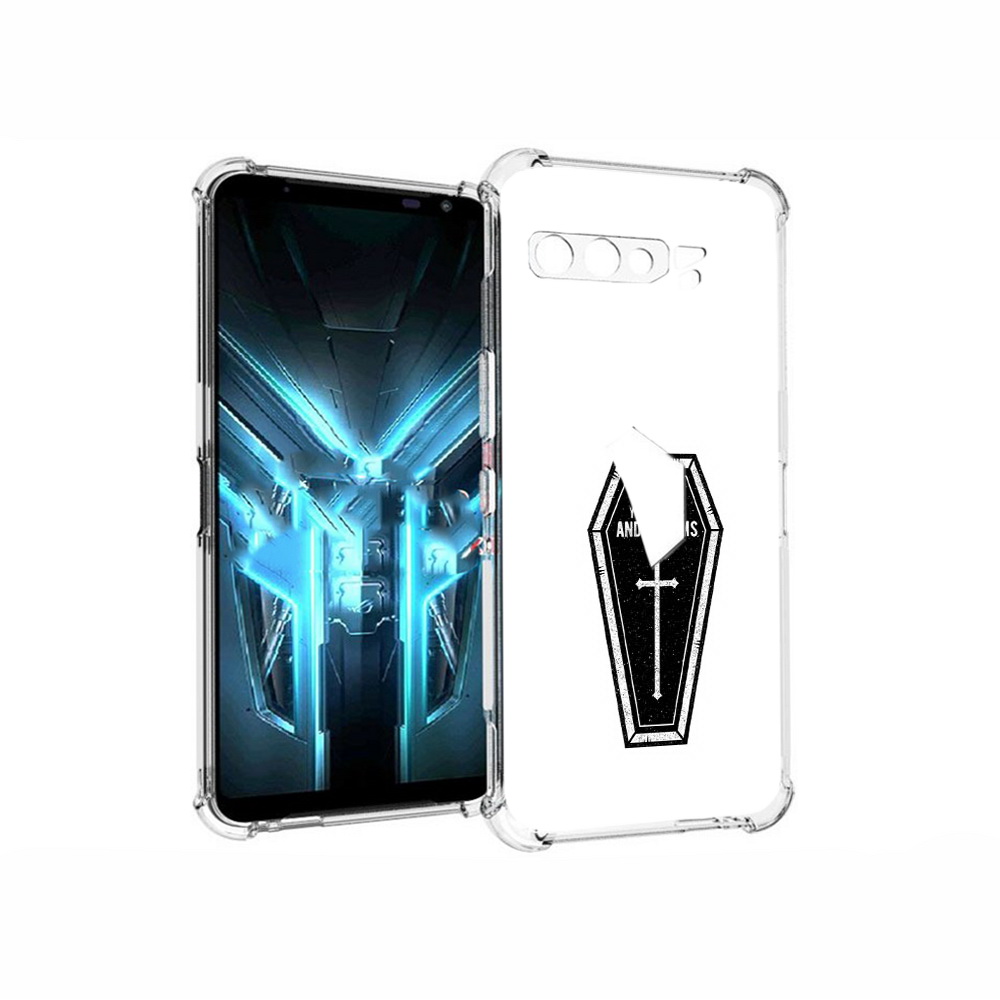 

Чехол MyPads Tocco для Asus ROG Phone 3 гроб с мечтами, Прозрачный, Tocco