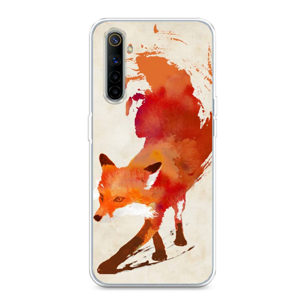 

Чехол Awog на Realme 6 "Лиса", Разноцветный, 252750-10