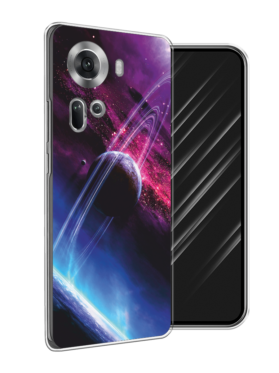 

Чехол Awog на Oppo Reno 11 (Global) "Космос 17", Черный;фиолетовый, 2515850-1