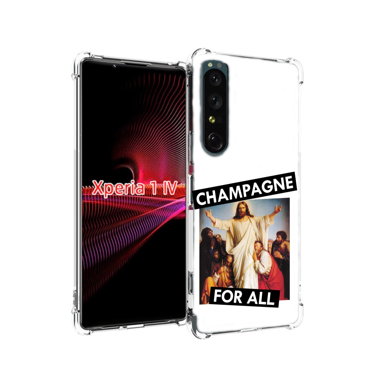

Чехол накладка MyPads шампанское для Sony Xperia 1 IV, Прозрачный, Tocco