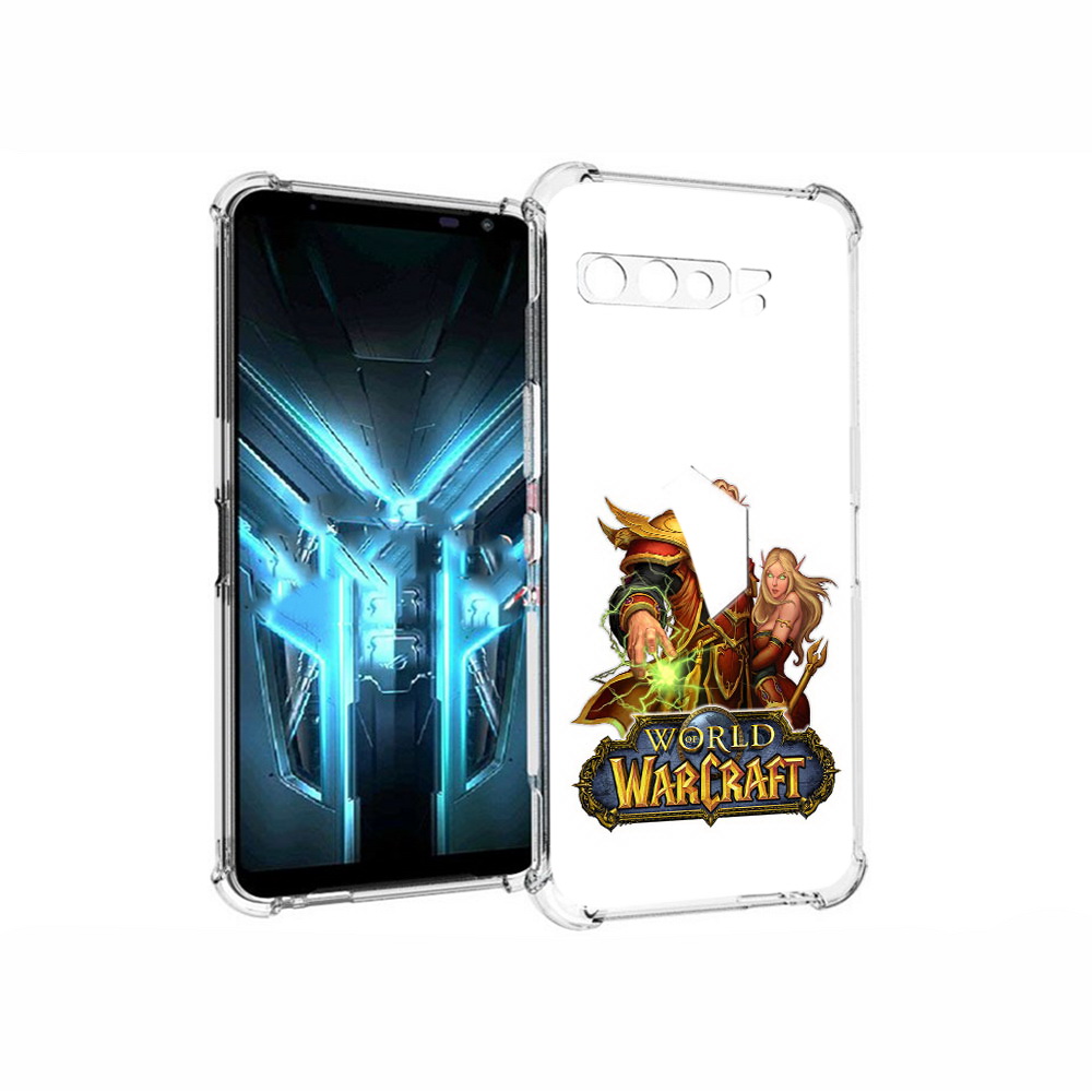

Чехол MyPads Tocco для Asus ROG Phone 3 варкрафт2, Прозрачный, Tocco