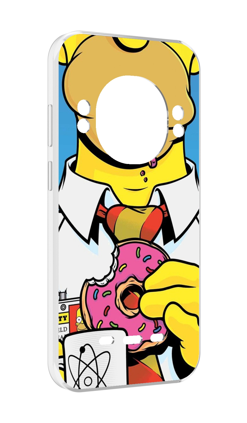 

Чехол Mypads Пончик для Ulefone Power Armor 16 Pro, Прозрачный, Tocco