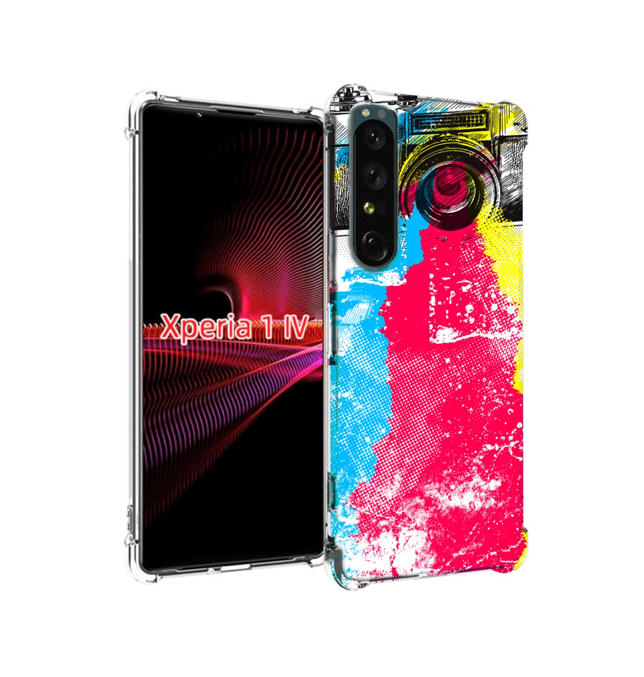 

Чехол накладка MyPads цветной фотоаппарат для Sony Xperia 1 IV, Прозрачный, Tocco