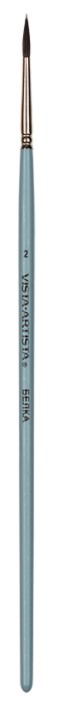Набор кистей Vista-Artista №02 10231-02 белка круглая 10 шт короткая ручка