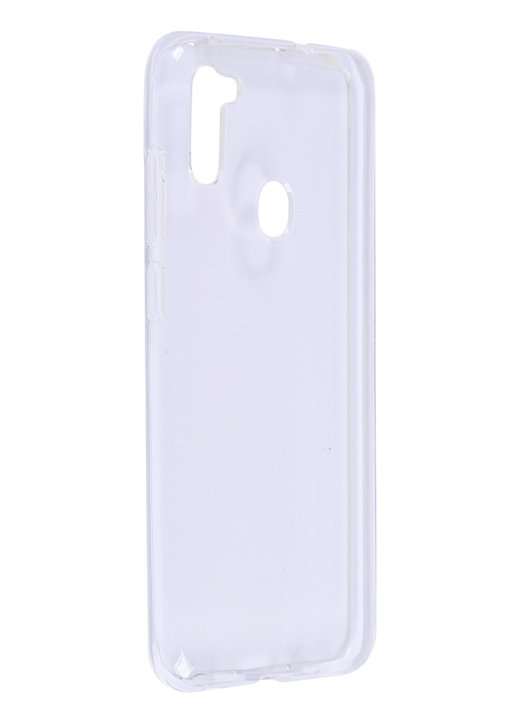 фото Чехол brosco для samsung galaxy a11 silicone transparent ss-a11-tpu-transparent