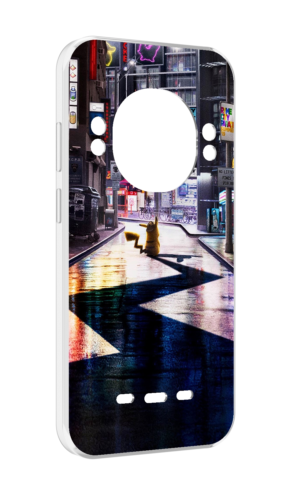 

Чехол Mypads Пикачу-В-Городе для Ulefone Power Armor 16 Pro, Прозрачный, Tocco