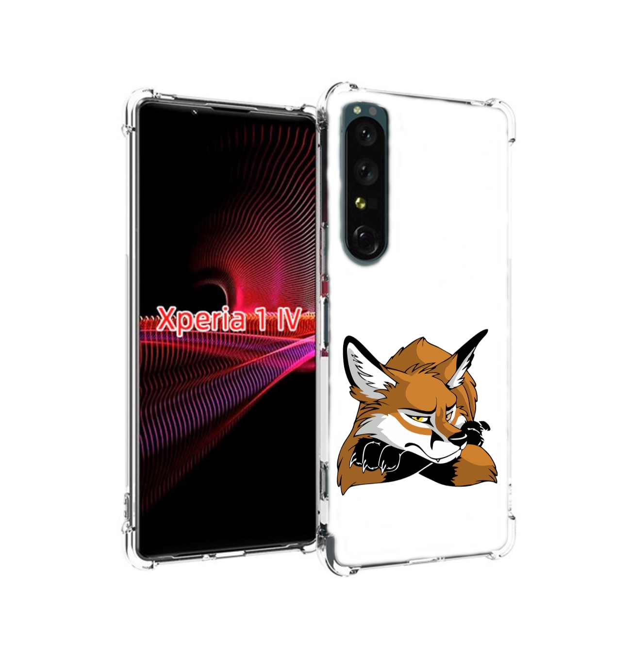 

Чехол накладка MyPads фокс для Sony Xperia 1 IV, Прозрачный, Tocco