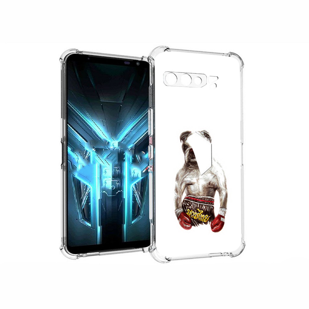

Чехол MyPads Tocco для Asus ROG Phone 3 боксер, Прозрачный, Tocco