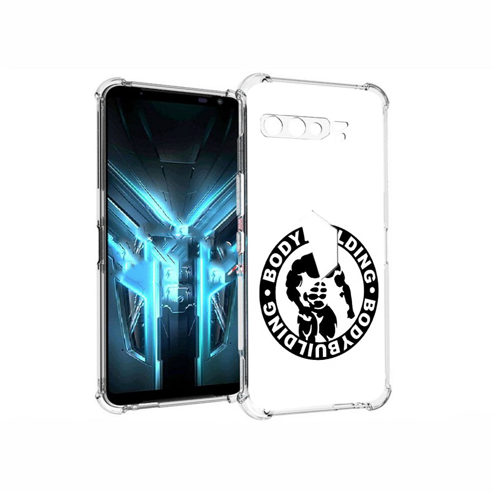 

Чехол MyPads Tocco для Asus ROG Phone 3 бодибилдинг, Прозрачный, Tocco