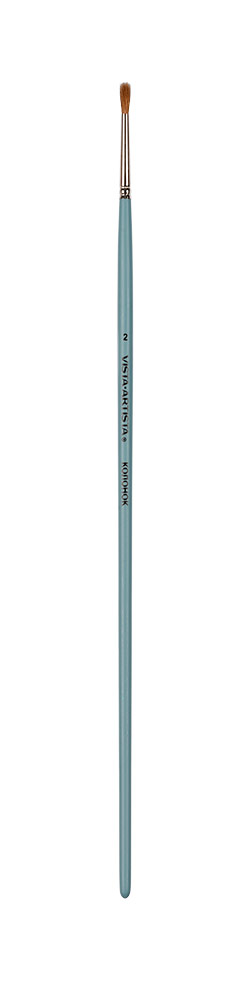 Набор кистей Vista-Artista №02 20131-02 колонок круглая 10 шт длинная ручка