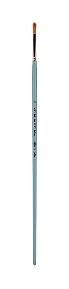 Набор кистей Vista-Artista №05 20131-05 колонок круглая 10 шт длинная ручка
