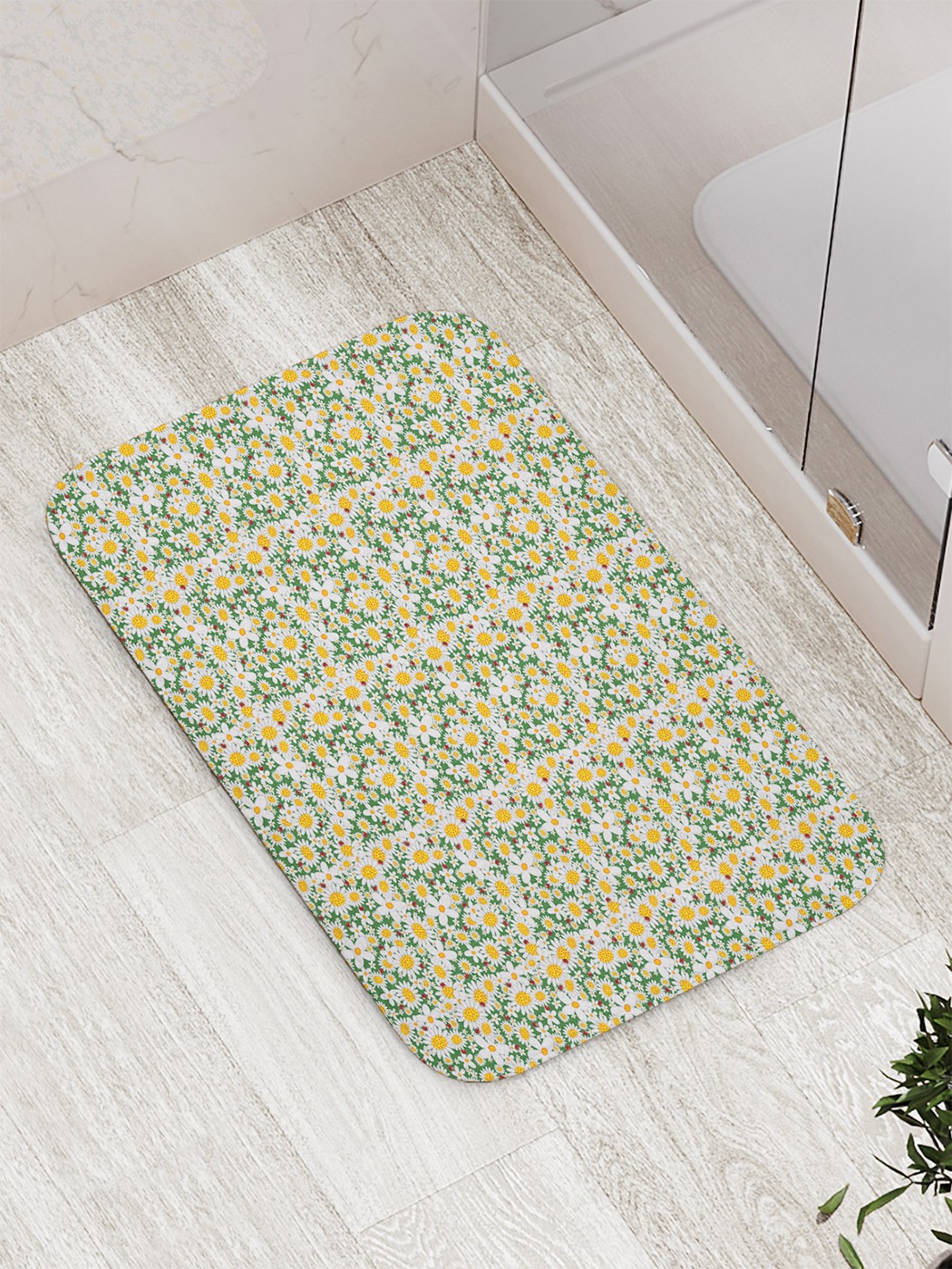 

Коврик противоскользящий для ванной, сауны, бассейна, 77х52 см bath_78354 JoyArty