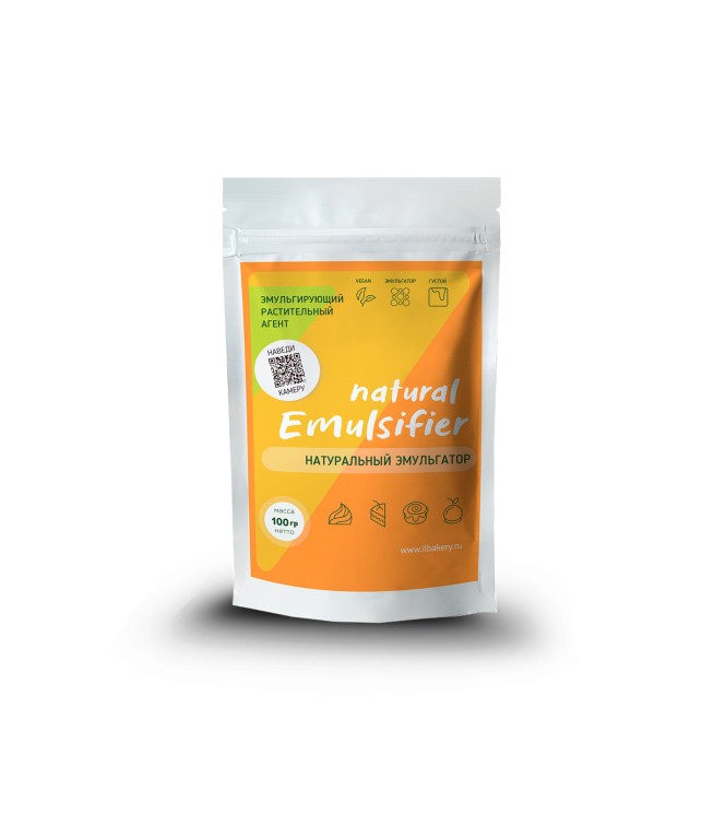 

Эмульгатор натуральный Natural Emulsifier Ilbakery, 100 гр.