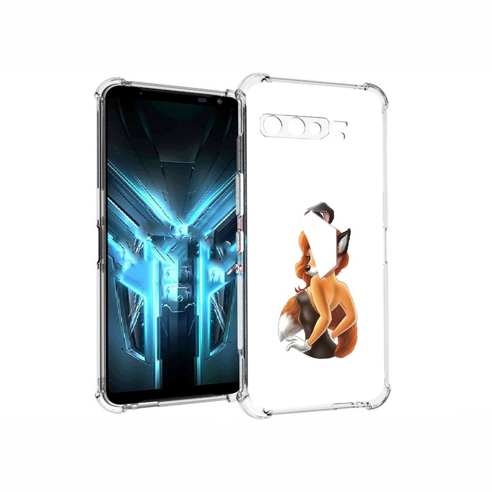 

Чехол MyPads Tocco для Asus ROG Phone 3 баронесса, Прозрачный, Tocco