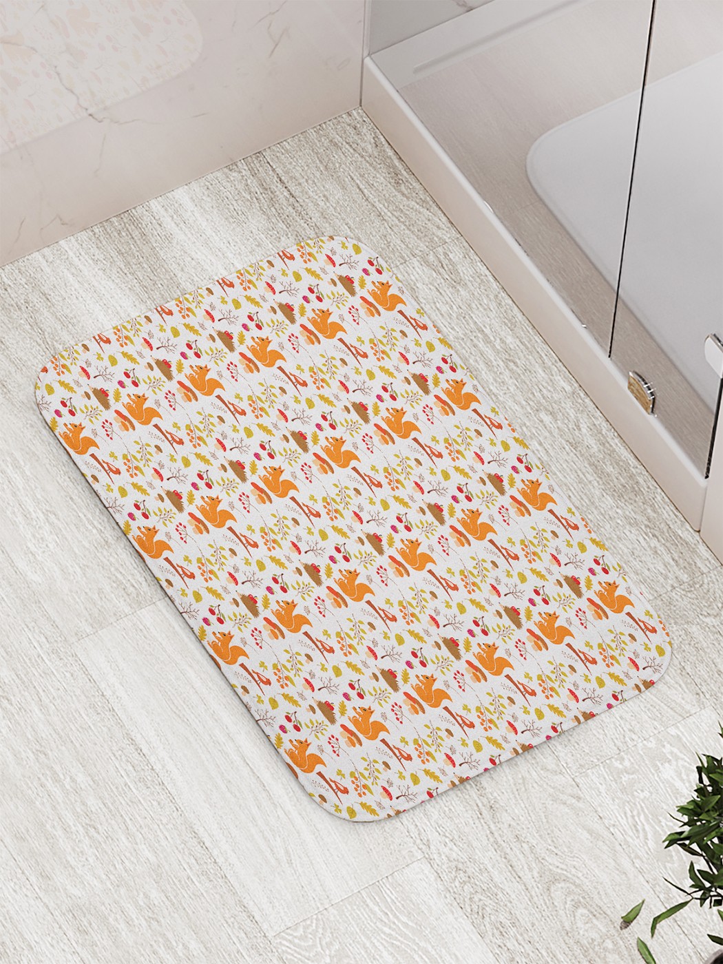 

Коврик противоскользящий для ванной, сауны, бассейна, 77х52 см bath_78331 JoyArty