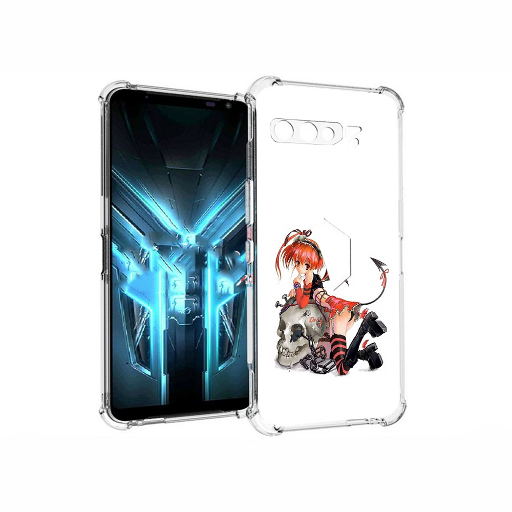 

Чехол MyPads Tocco для Asus ROG Phone 3 аниме, Прозрачный, Tocco