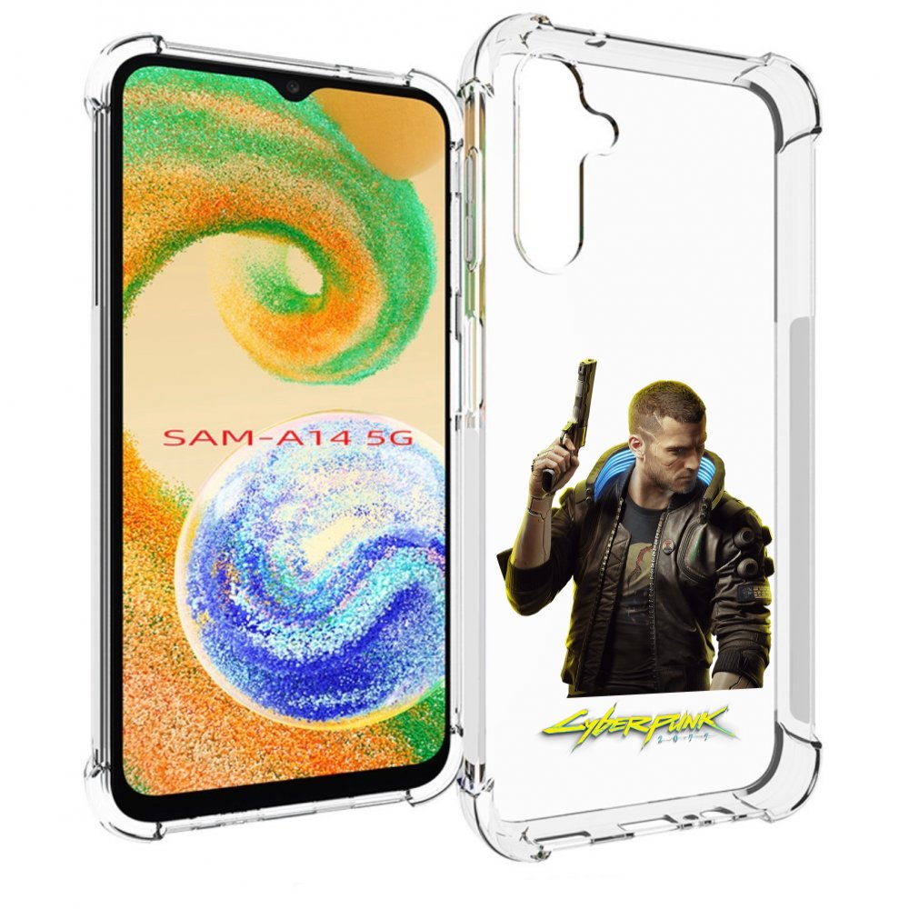 

Чехол MyPads Cyberpunk-2077 для Samsung Galaxy A14 5G, Прозрачный, Tocco