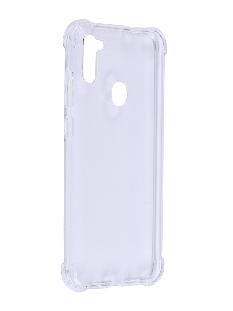 фото Чехол brosco для samsung galaxy a11 transparent ss-a11-hard-tpu-transparent