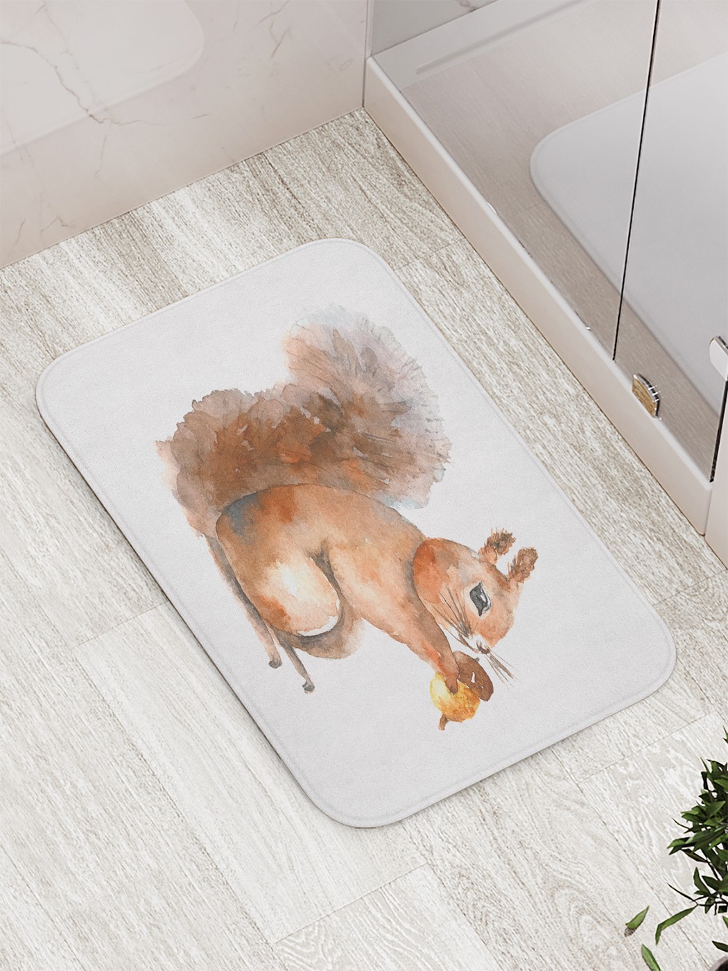 

Коврик противоскользящий для ванной, сауны, бассейна, 77х52 см bath_78318 JoyArty