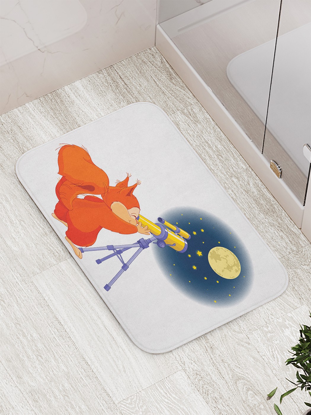

Коврик противоскользящий для ванной, сауны, бассейна, 77х52 см bath_78314 JoyArty