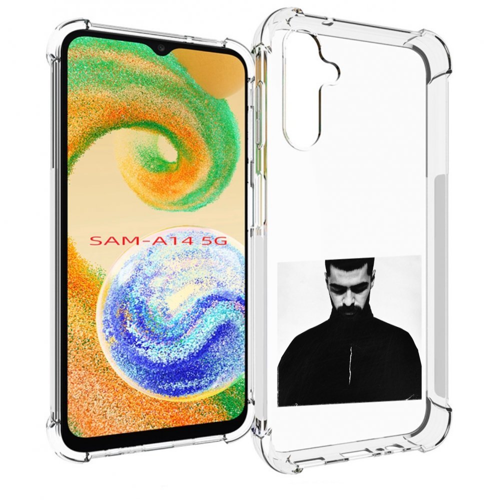 

Чехол MyPads Buster Keaton Miyagi мужской для Samsung Galaxy A14 5G, Прозрачный, Tocco