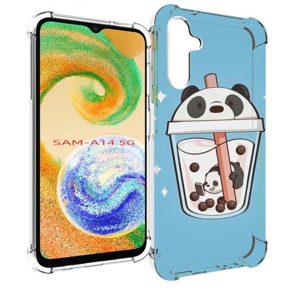 

Чехол MyPads Bubble tea для Samsung Galaxy A14 5G, Прозрачный, Tocco