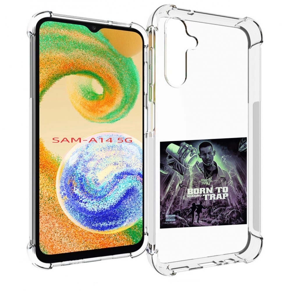 

Чехол MyPads Born to Trap Kizaru для Samsung Galaxy A14 5G, Прозрачный, Tocco