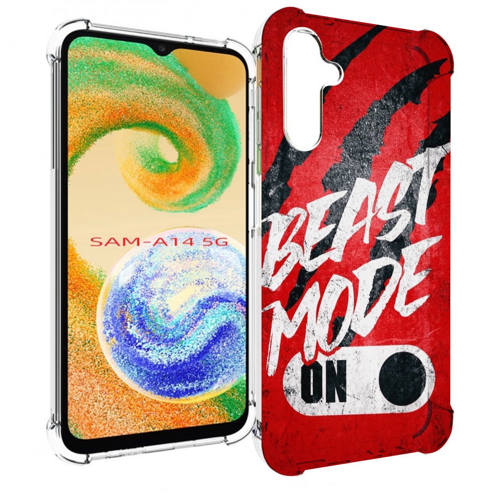 

Чехол MyPads BEAST inside You для Samsung Galaxy A14 5G, Прозрачный, Tocco