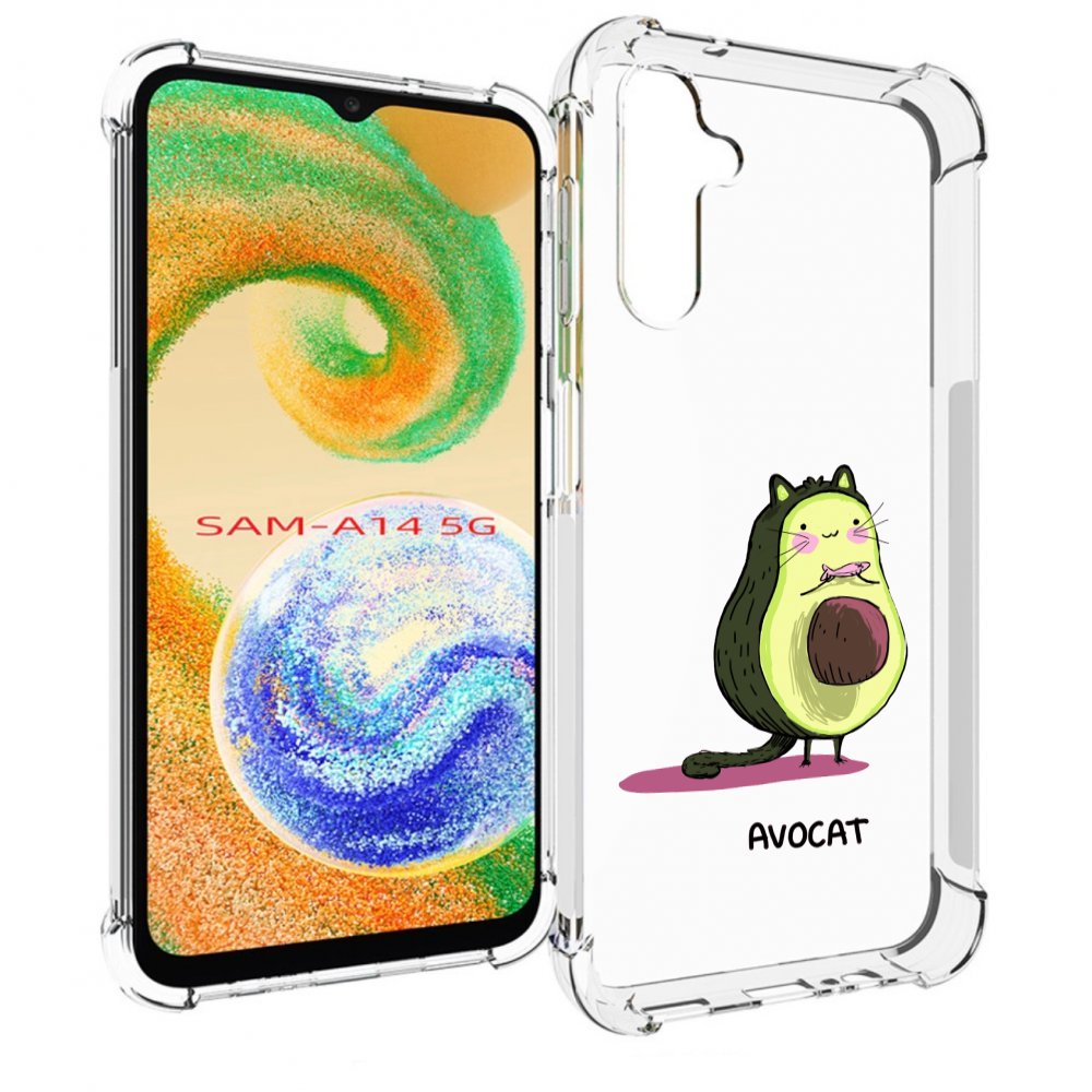 

Чехол MyPads Avocat для Samsung Galaxy A14 5G, Прозрачный, Tocco