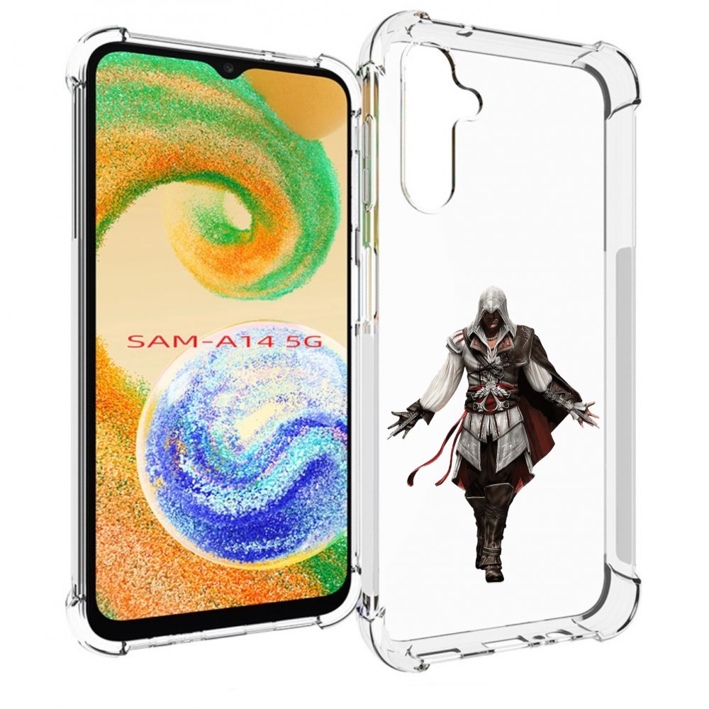 

Чехол MyPads Assassin's-Creed мужской для Samsung Galaxy A14 5G, Прозрачный, Tocco