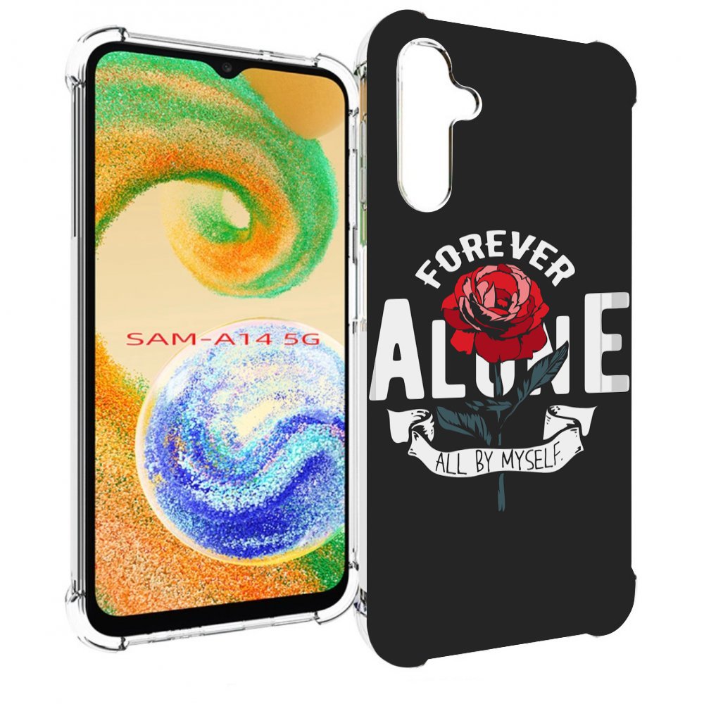 

Чехол MyPads Alone для Samsung Galaxy A14 5G, Прозрачный, Tocco