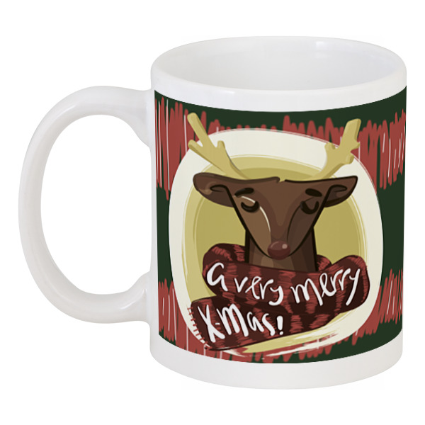 

Кружка Printio A very merry x-mas, Разноцветный