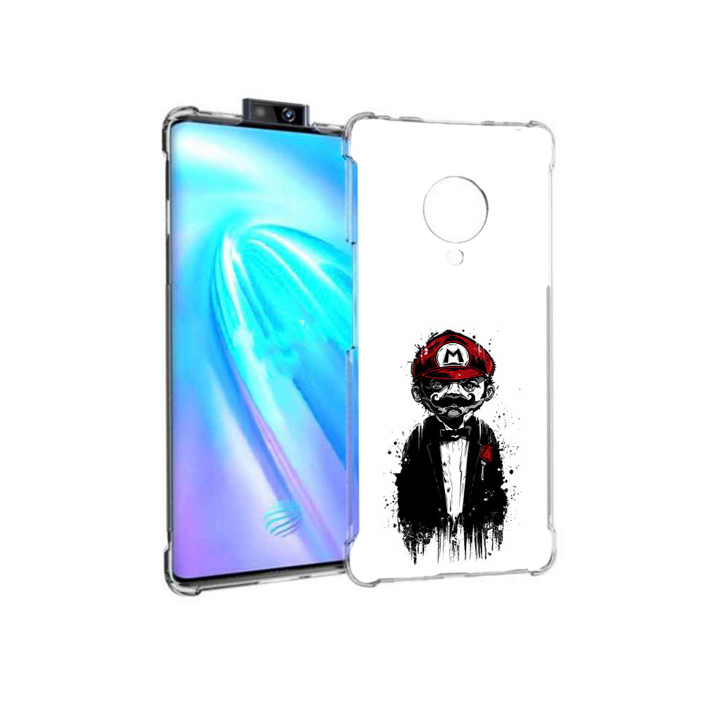 

Чехол MyPads Tocco для Vivo NEX 3 марио (PT136035.381.458), Прозрачный, Tocco