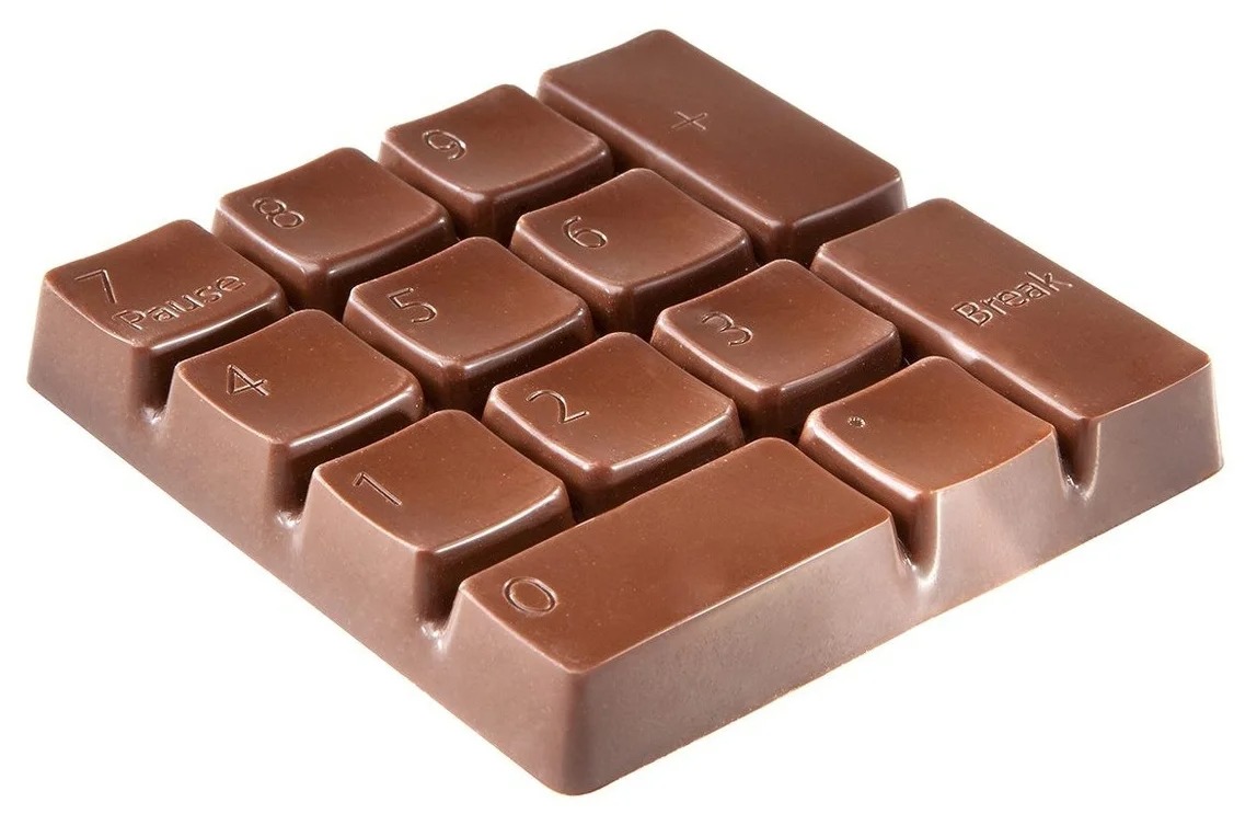 

Форма для конфет Клавиатура Chocolate World CW1748, Коричневый