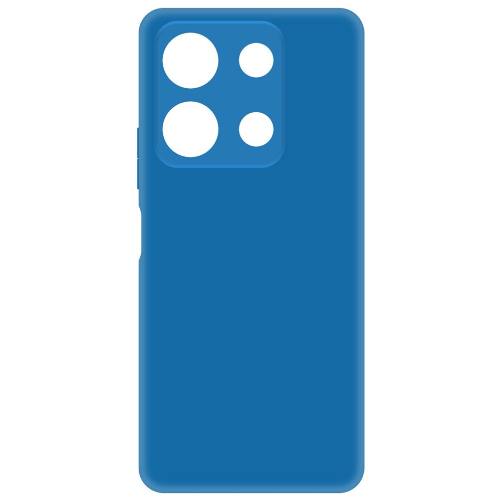 

Чехол-накладка Krutoff Silicone Case для INFINIX Note 30 синий