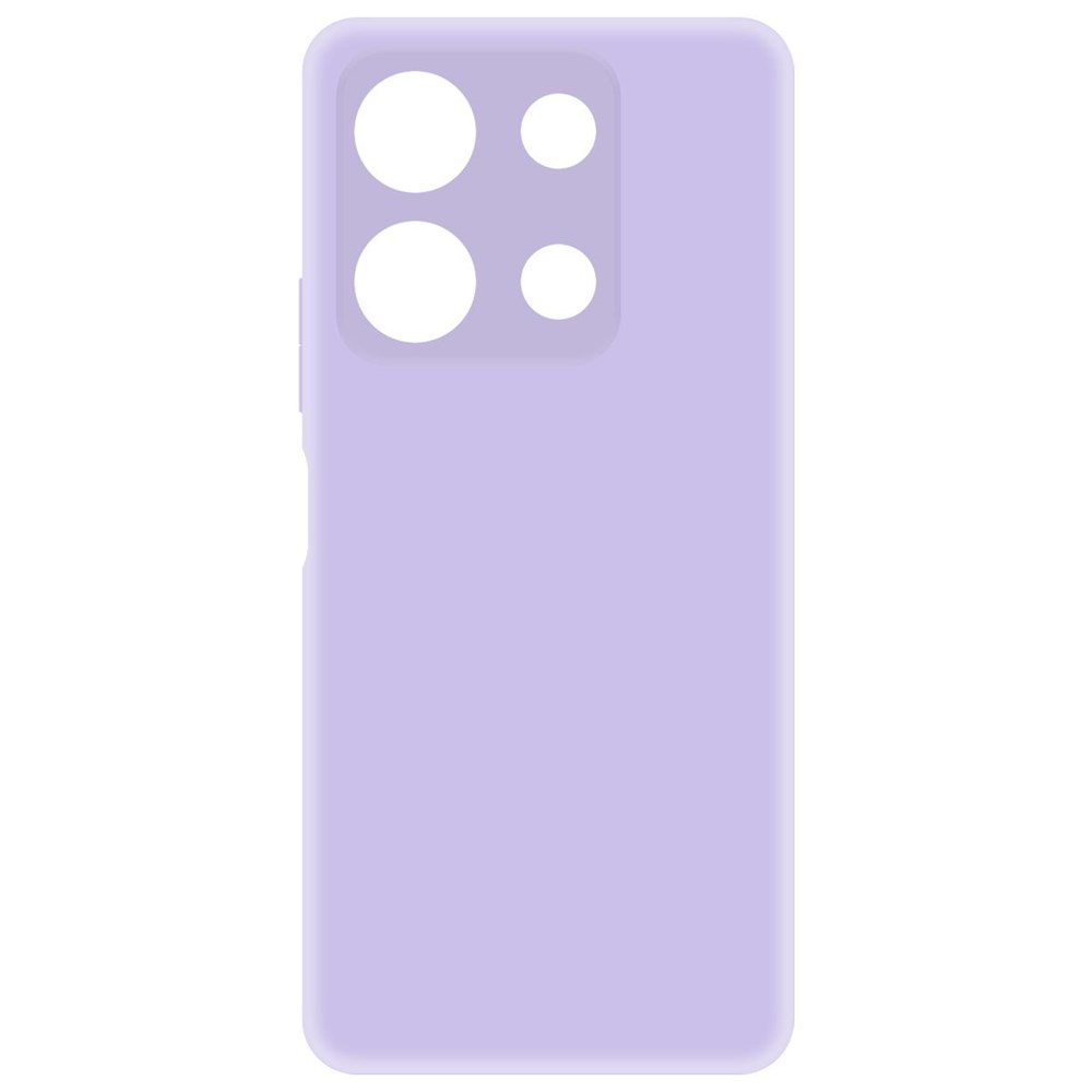 

Чехол-накладка Krutoff Silicone Case для INFINIX Note 30 лаванда, Розовый
