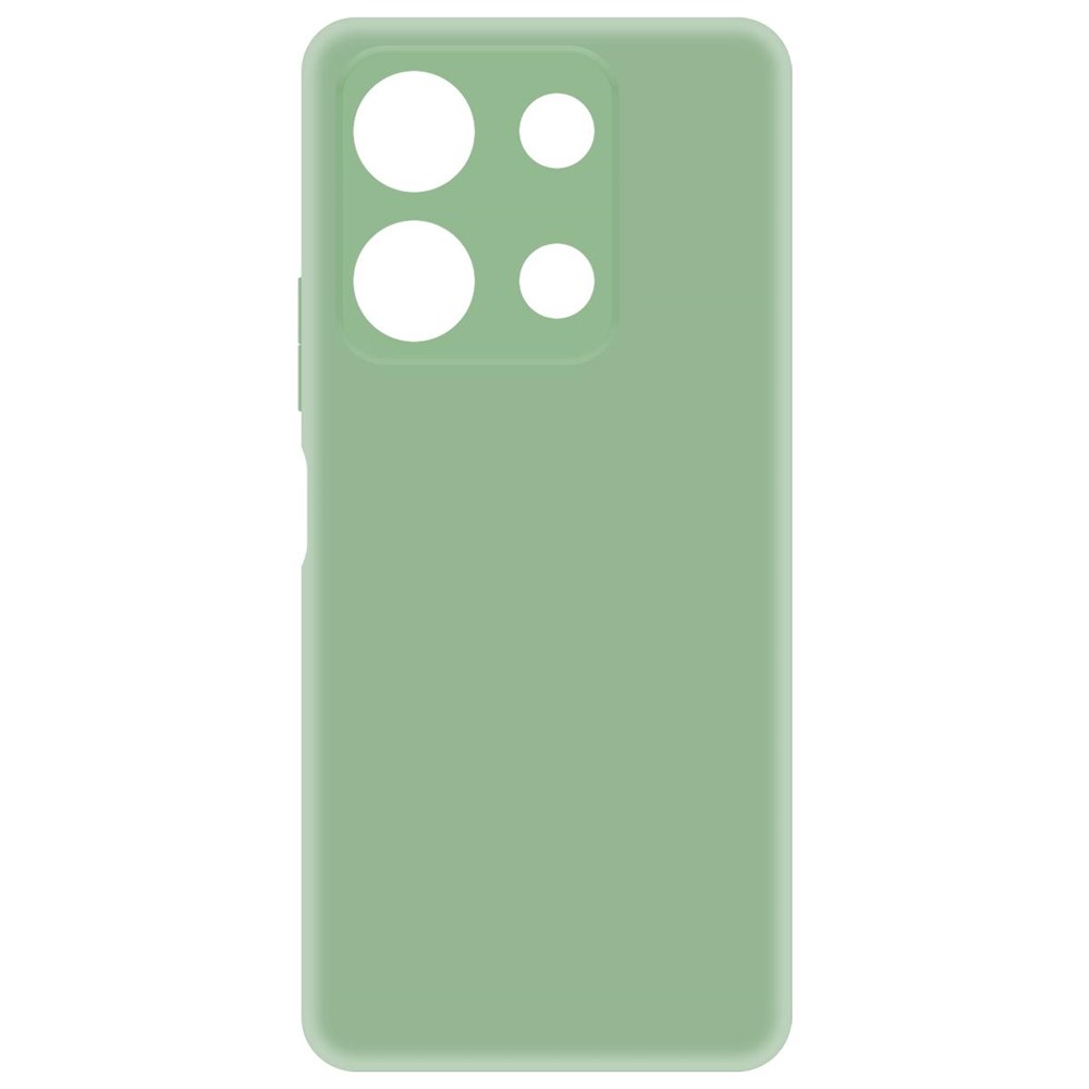 

Чехол-накладка Krutoff Silicone Case для INFINIX Note 30 зелёный, Зеленый