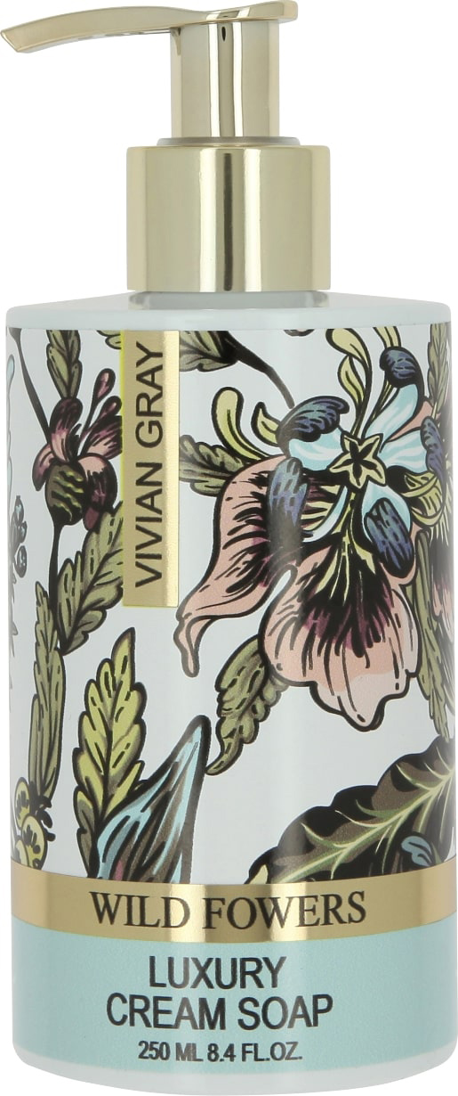 фото Крем-мыло полевые цветы vivian gray wild flowers cream soap 250мл vivian gray & vivanel