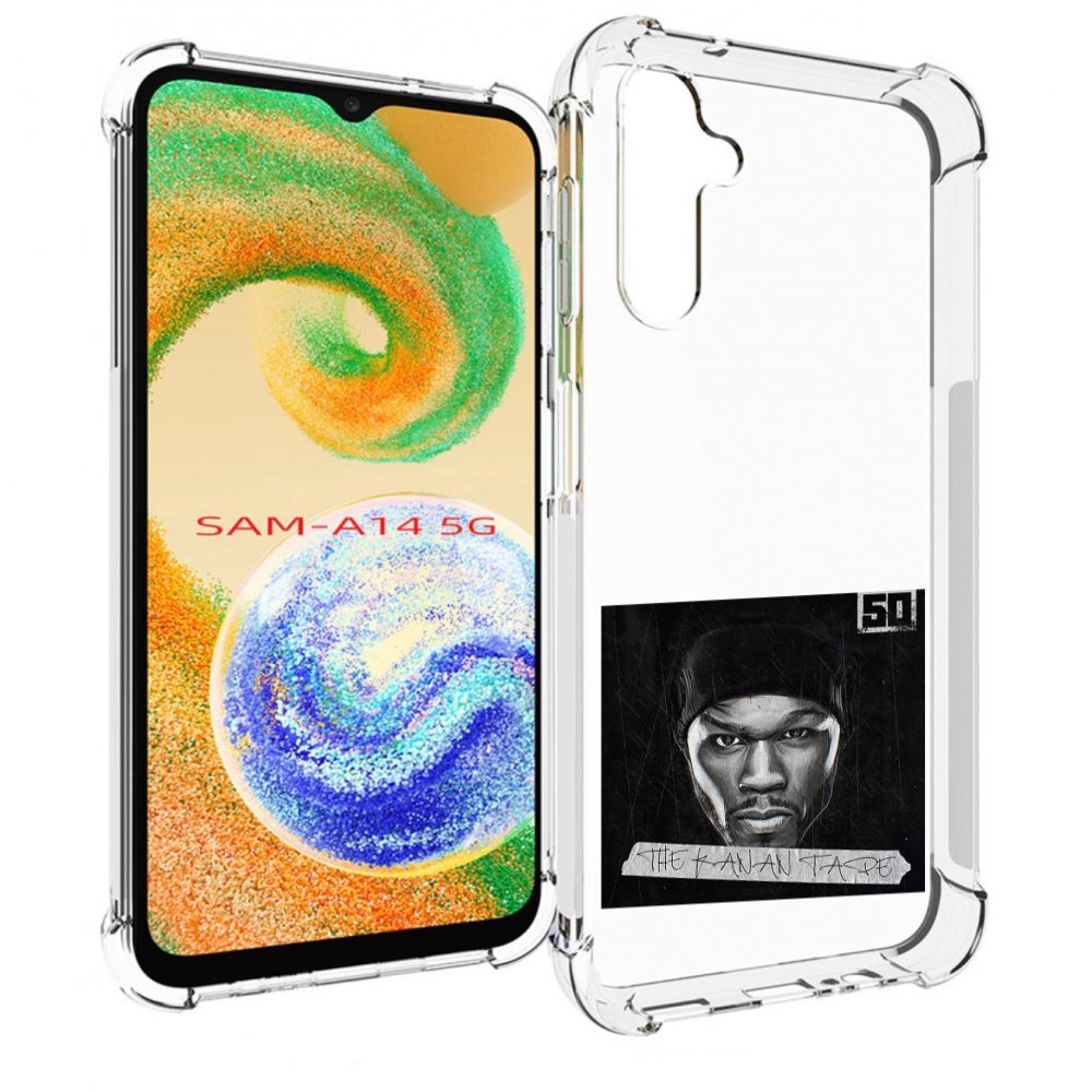

Чехол MyPads 50 Cent - The Kanan Tape для Samsung Galaxy A14 5G, Прозрачный, Tocco