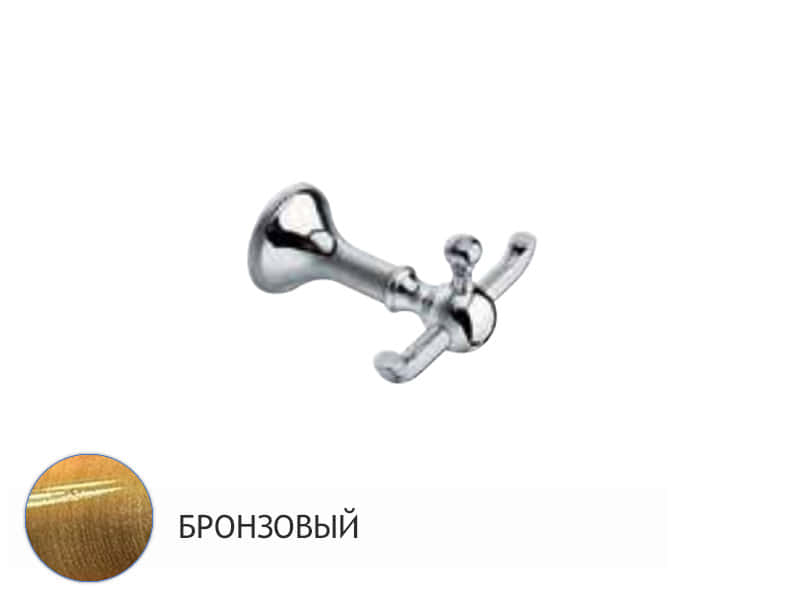 

121 Крючок Bagno & Associati Regency RE24592, Золотистый