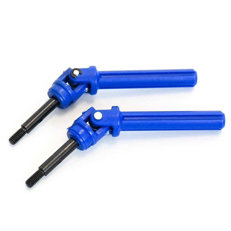 

Ось колеса задняя с крестовиной и муфтой привода Remo Hobby тюнинг RP2020-BLUE
