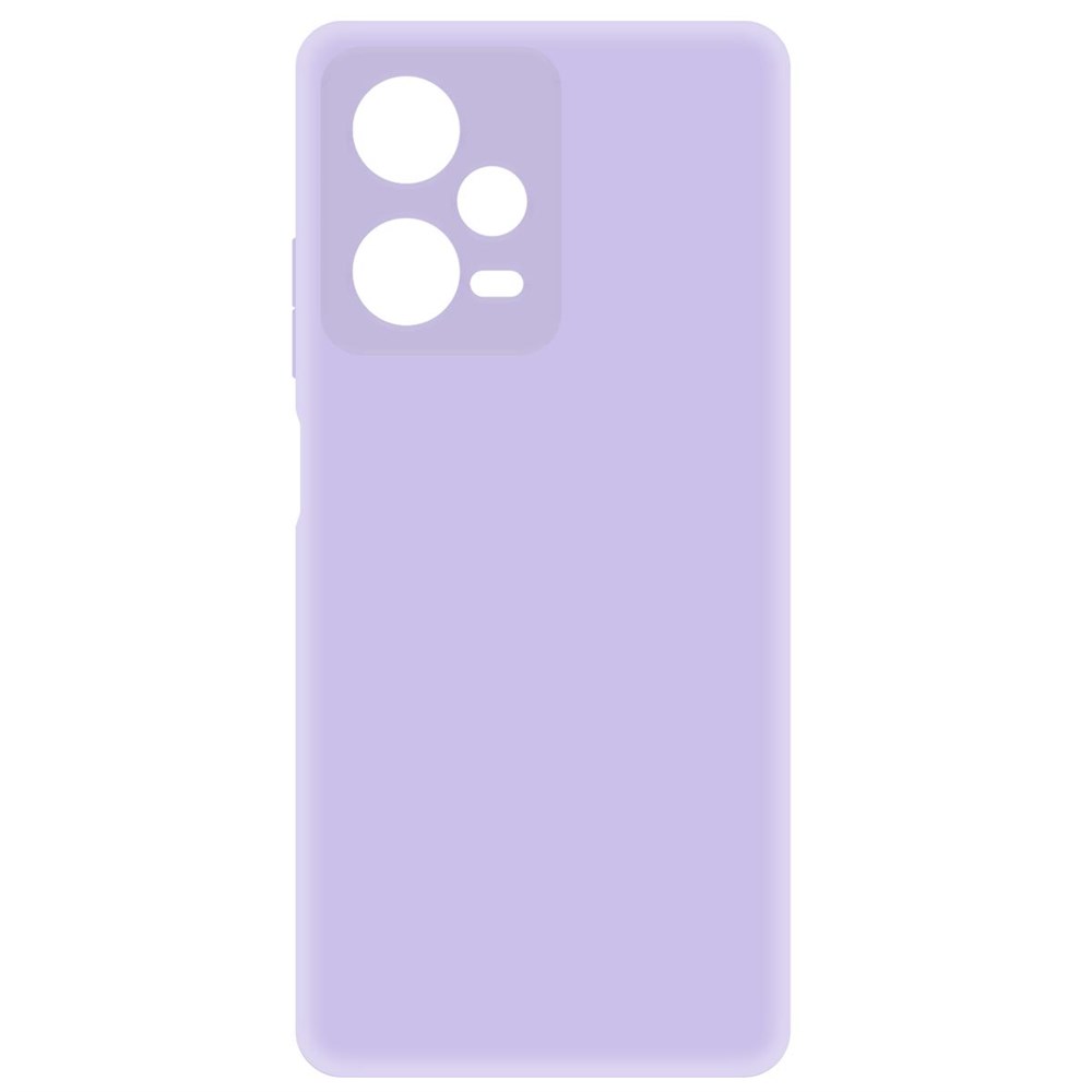 

Чехол-накладка Krutoff Silicone Case для Xiaomi Redmi Note 12 Pro 5G лаванда, Розовый