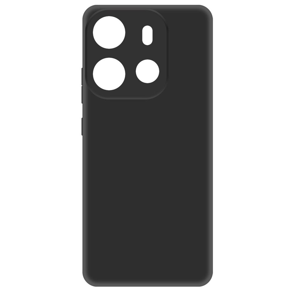 Чехол-накладка Krutoff Silicone Case для TECNO POP 7/7 Pro/Spark Go 2023 600012738282 черный