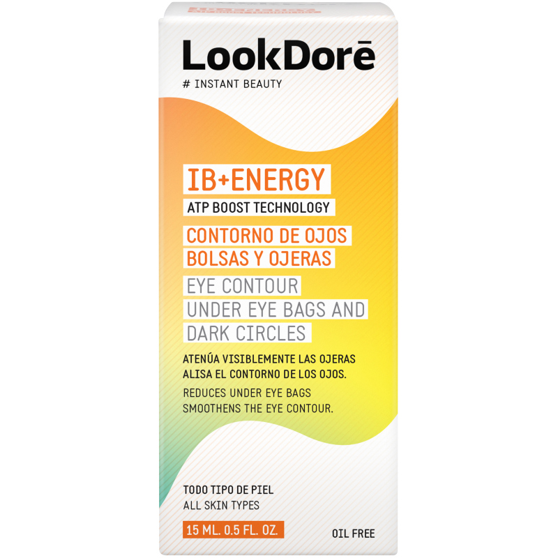 фото Крем-флюид для глаз lookdore ib+energy eye cont under eye bags and dark circl 15 мл