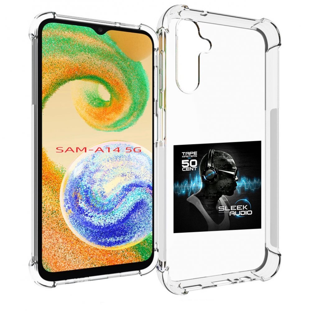 

Чехол MyPads 50 Cent - Sleek Audio для Samsung Galaxy A14 5G, Прозрачный, Tocco