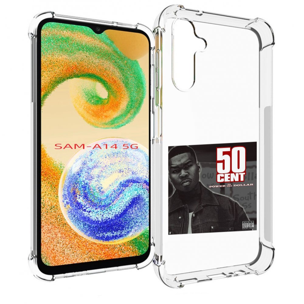 

Чехол MyPads 50 Cent - Power Of The Dollar для Samsung Galaxy A14 5G, Прозрачный, Tocco